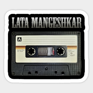 LATA MANGESHKAR BAND Sticker